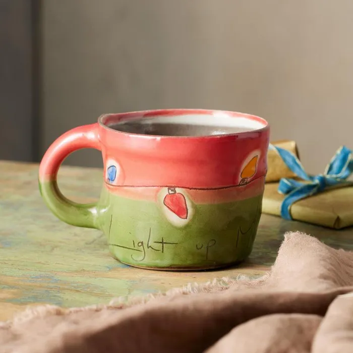 Women Cup Of Light Mug Green Sundance Catalog Tabletop Women Cup Of Light Mug Green Sundance Catalog Tabletop
