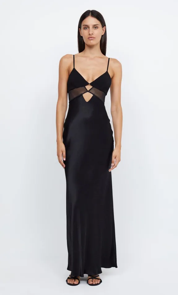 Women Dresses Bec Bridge ASHTON CUT OUT MAXI DRESS Black