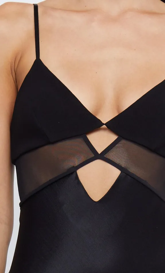 Women Dresses Bec Bridge ASHTON CUT OUT MAXI DRESS Black
