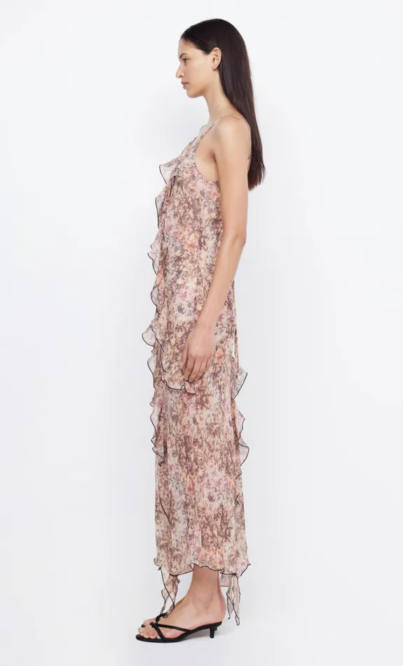 Women Dresses Bec Bridge COURTNEY FRILL MAXI DRESS Versailles Floral