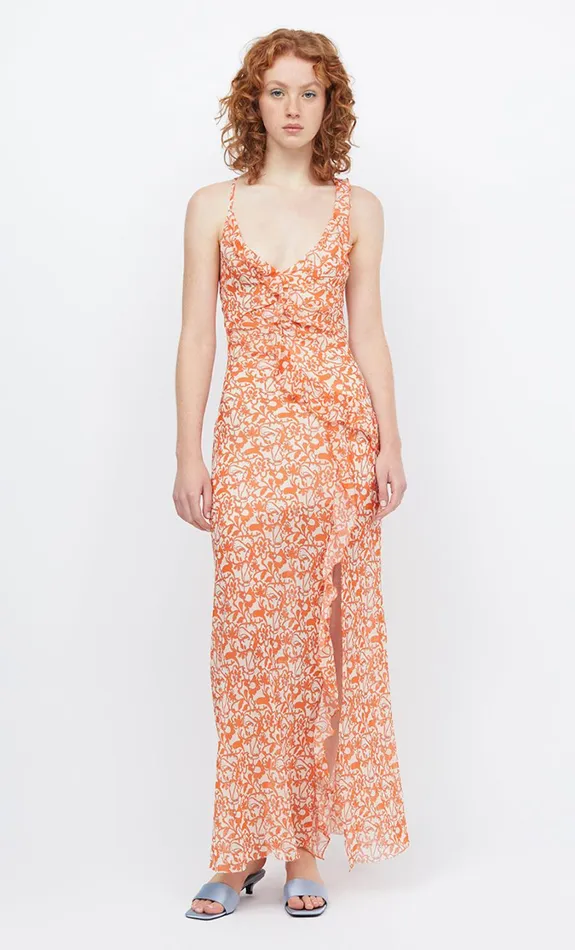Women Dresses Bec Bridge FIREFLY FRILL MAXI DRESS Fiesta Floral