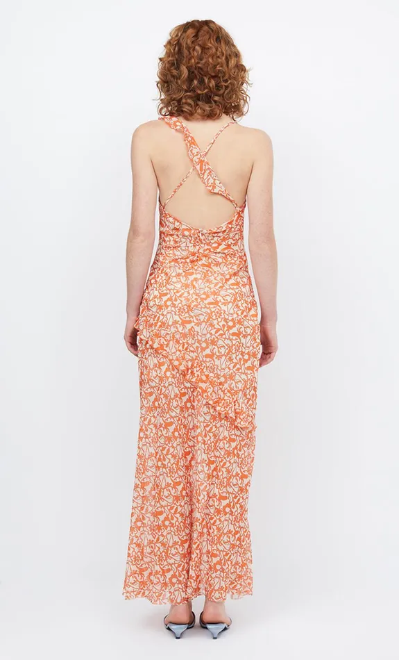 Women Dresses Bec Bridge FIREFLY FRILL MAXI DRESS Fiesta Floral
