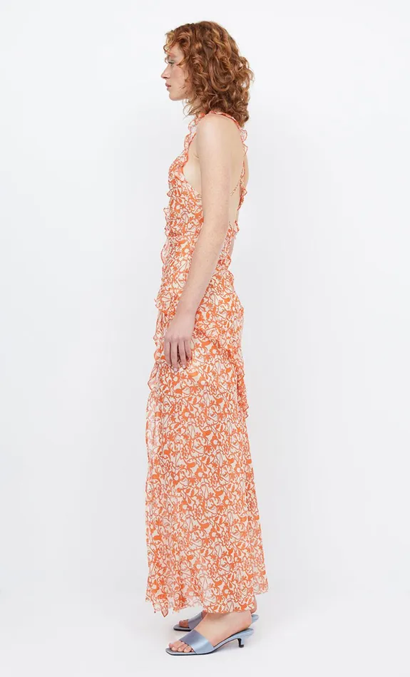 Women Dresses Bec Bridge FIREFLY FRILL MAXI DRESS Fiesta Floral