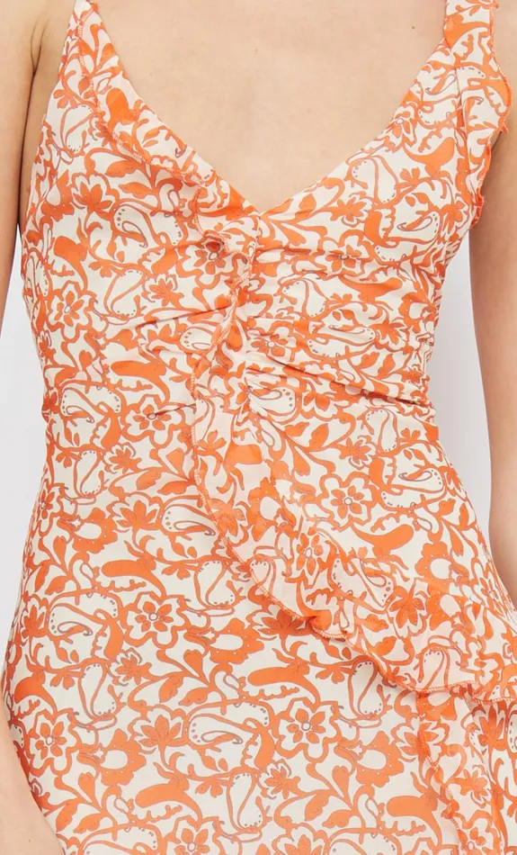Women Dresses Bec Bridge FIREFLY FRILL MAXI DRESS Fiesta Floral