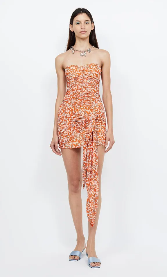 Women Dresses Bec Bridge FIREFLY STRAPLESS MINI Fiesta Floral