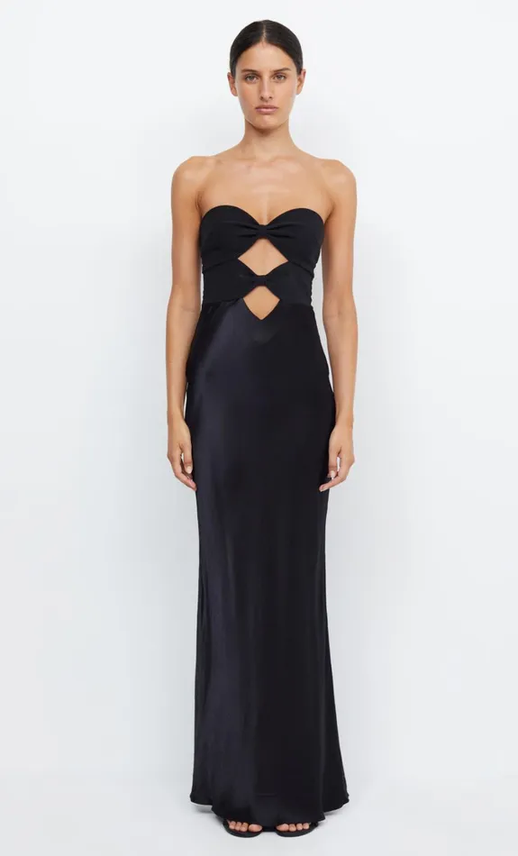 Women Dresses Bec Bridge HALLE STRAPLESS DRESS Black