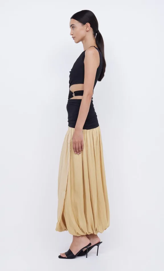 Women Dresses Bec Bridge SERENE ASYM MAXI DRESS Blackstraw