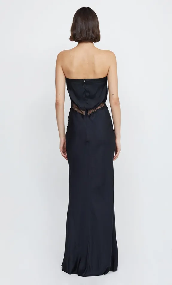 Women Dresses Bec Bridge SPENCER LACE STRAPLESS MAXI Blackblack