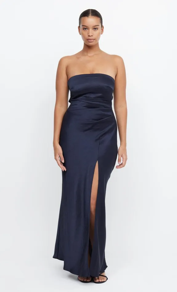 Women Dresses Bec Bridge THE DREAMER STRAPLESS DRESS Ink