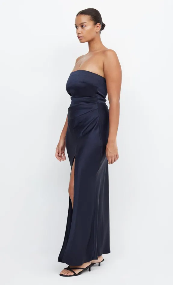 Women Dresses Bec Bridge THE DREAMER STRAPLESS DRESS Ink