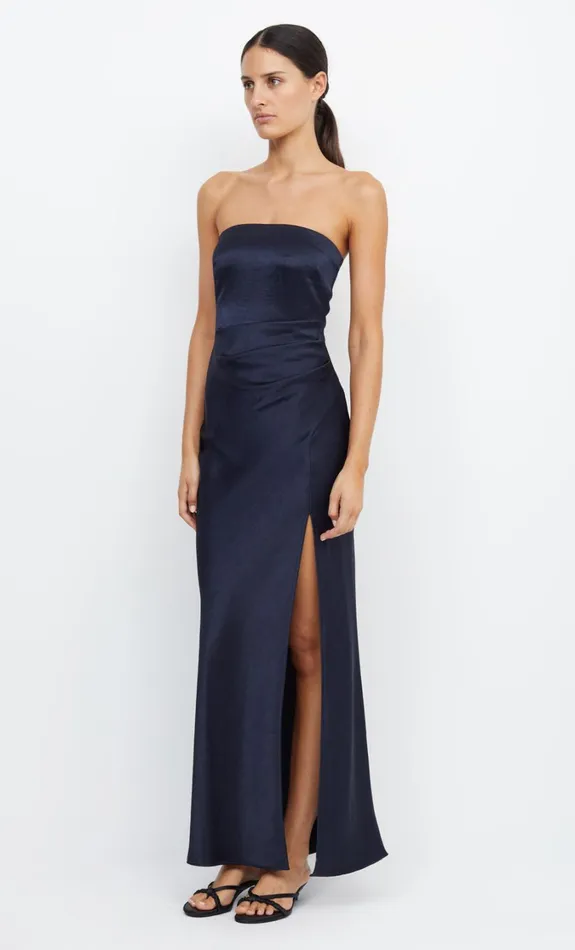 Women Dresses Bec Bridge THE DREAMER STRAPLESS DRESS Ink