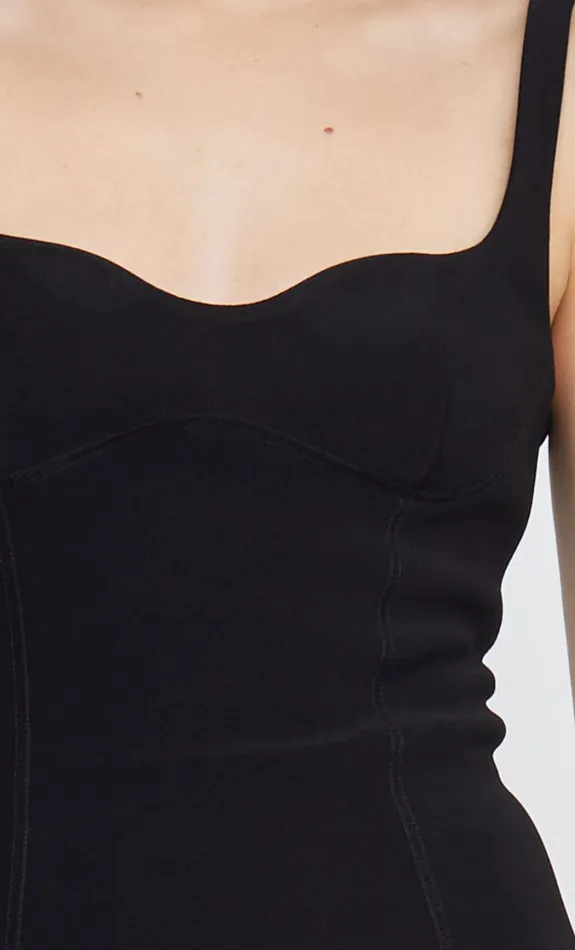 Women Dresses Bec Bridge ZOEY MIDI DRESS Black