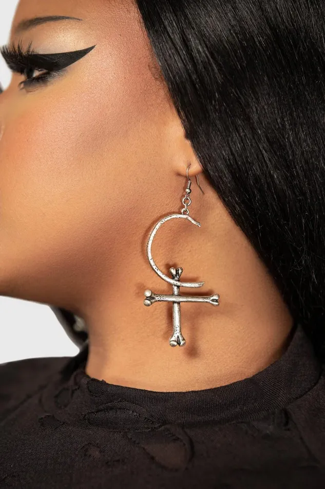 Women Earrings Killstar Harvesting Moonchild Earrings