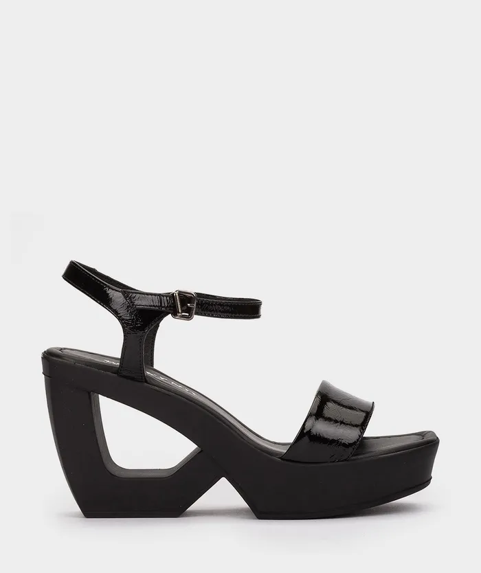Women Edna Black 8211 Heeled Sandals Pedro Miralles