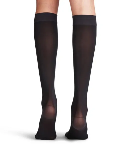 Women Energize 50 DEN Women Kneehigh Socks Black FALKE Knee High Socks