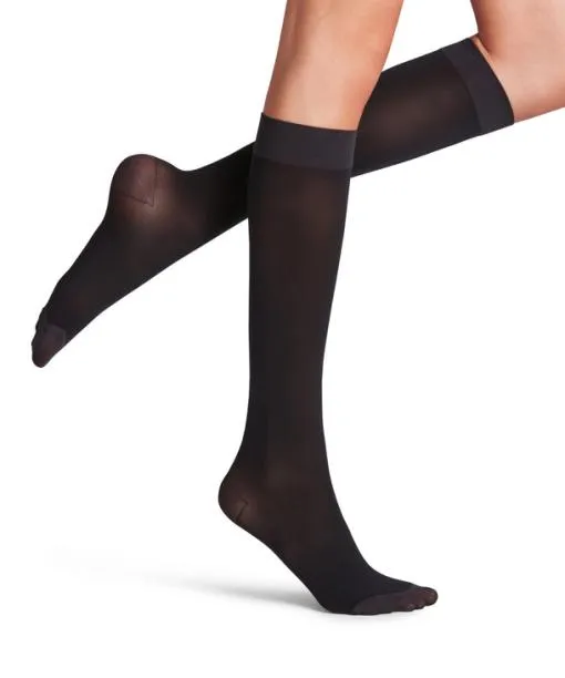 Women Energize 50 DEN Women Kneehigh Socks Black FALKE Knee High Socks