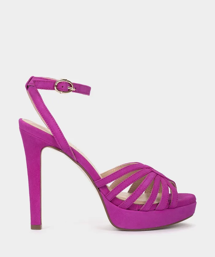 Women Etiopia Pink 8211 Heeled Sandals Pedro Miralles