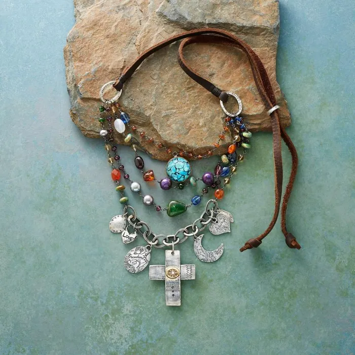 Women Field Of Flowers Necklace Sundance Catalog Necklaces Women Field Of Flowers Necklace Sundance Catalog Necklaces
