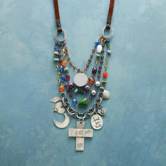 Women Field Of Flowers Necklace Sundance Catalog Necklaces Women Field Of Flowers Necklace Sundance Catalog Necklaces