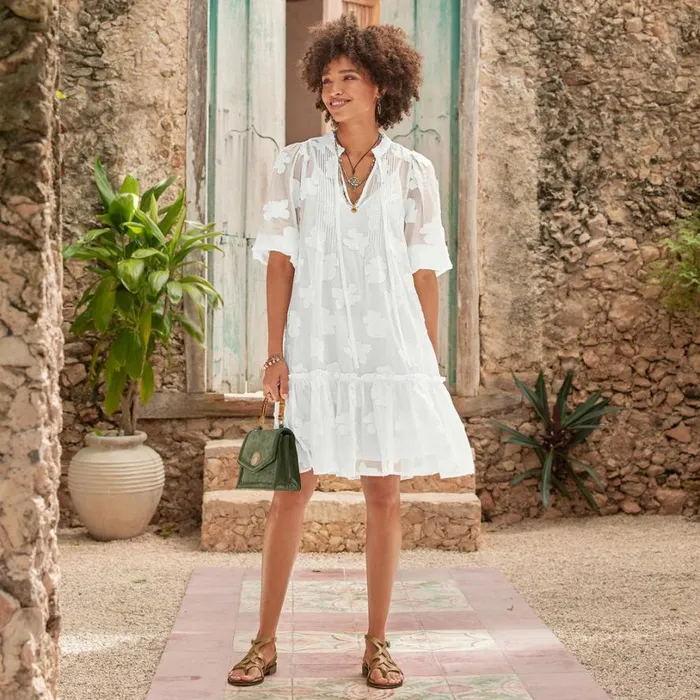 Women Floral Fancy Dress Sunshine Sundance Catalog Dresses and Jumpsuits
