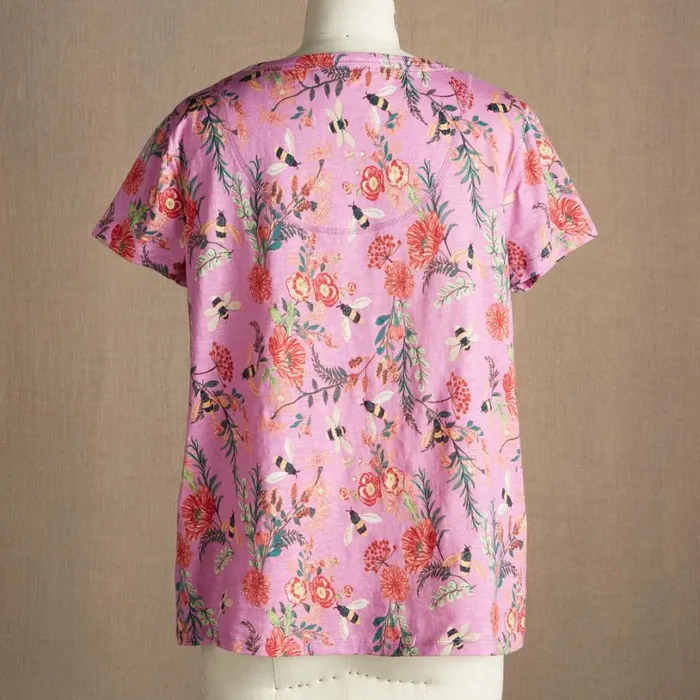 Women Garden Honey Tee Orchid Sundance Catalog Tops Women Garden Honey Tee Orchid Sundance Catalog Tops