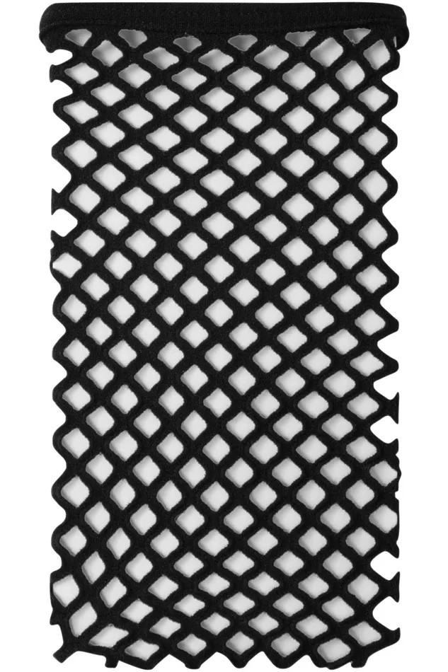 Women Gloves and Scarves Killstar Possess Me Fishnet Gloves B