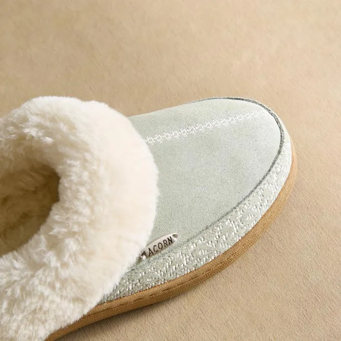 Women Greta Slippers Sage Sundance Catalog Slippers and Socks Women Greta Slippers Sage Sundance Catalog Slippers and Socks