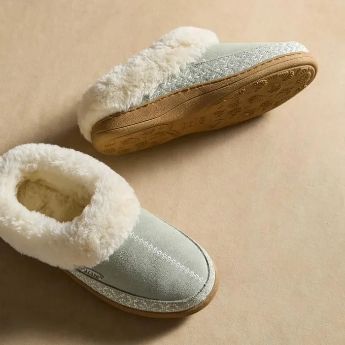Women Greta Slippers Sage Sundance Catalog Slippers and Socks Women Greta Slippers Sage Sundance Catalog Slippers and Socks