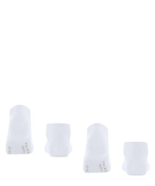 Women Happy 2Pack Women Sneaker Socks White FALKE Ankle Socks