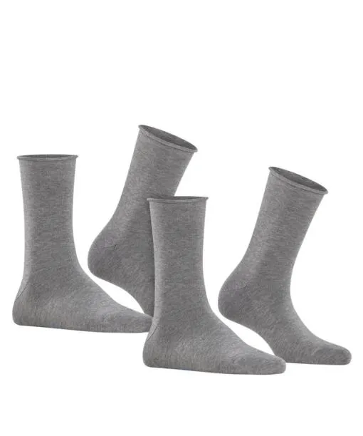 Women Happy 2Pack Women Socks Light Greymel FALKE Socks