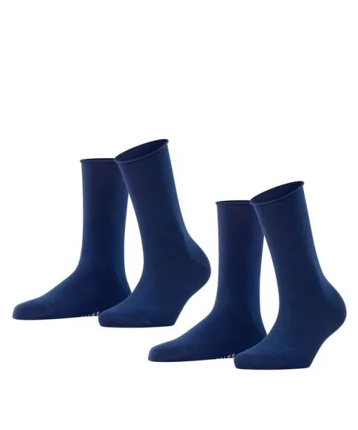 Women Happy 2Pack Women Socks Royal Blue FALKE Socks