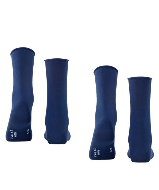 Women Happy 2Pack Women Socks Royal Blue FALKE Socks