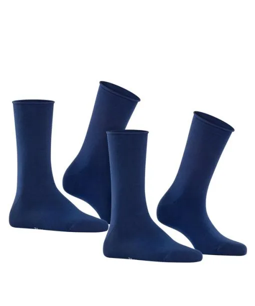 Women Happy 2Pack Women Socks Royal Blue FALKE Socks