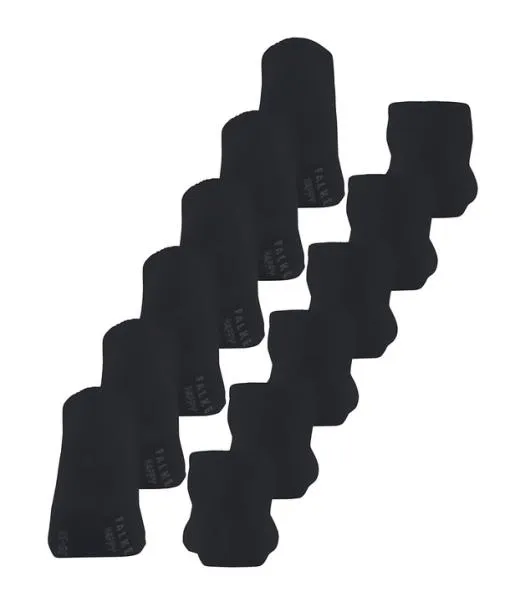 Women Happy Bundle 6Pack Women Sneaker Socks Dark Navy FALKE Ankle Socks