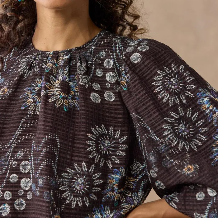 Women Harly Top Ash Brown Sundance Catalog Tops Women Harly Top Ash Brown Sundance Catalog Tops