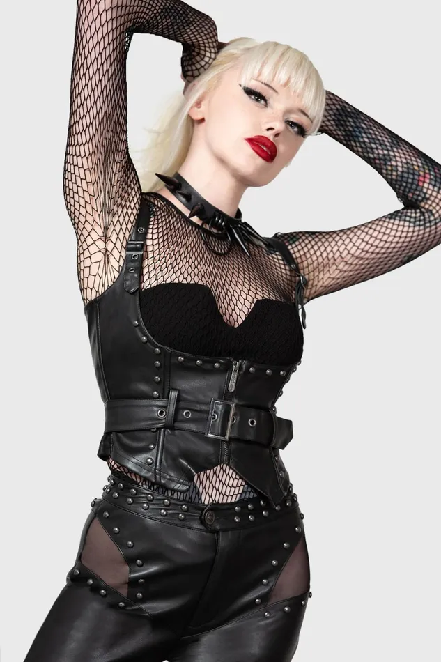 Women Harnesses and Belts Killstar Malapas Underbust Corset