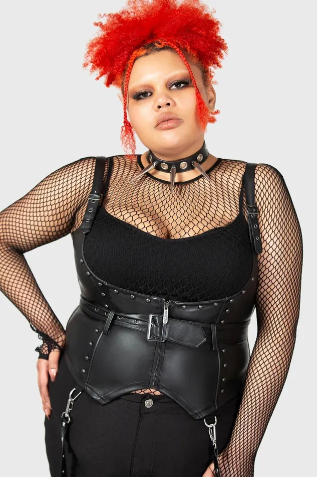 Women Harnesses and Belts Killstar Malapas Underbust Corset