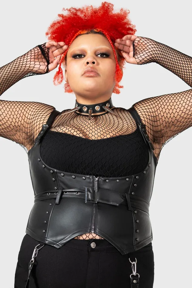 Women Harnesses and Belts Killstar Malapas Underbust Corset