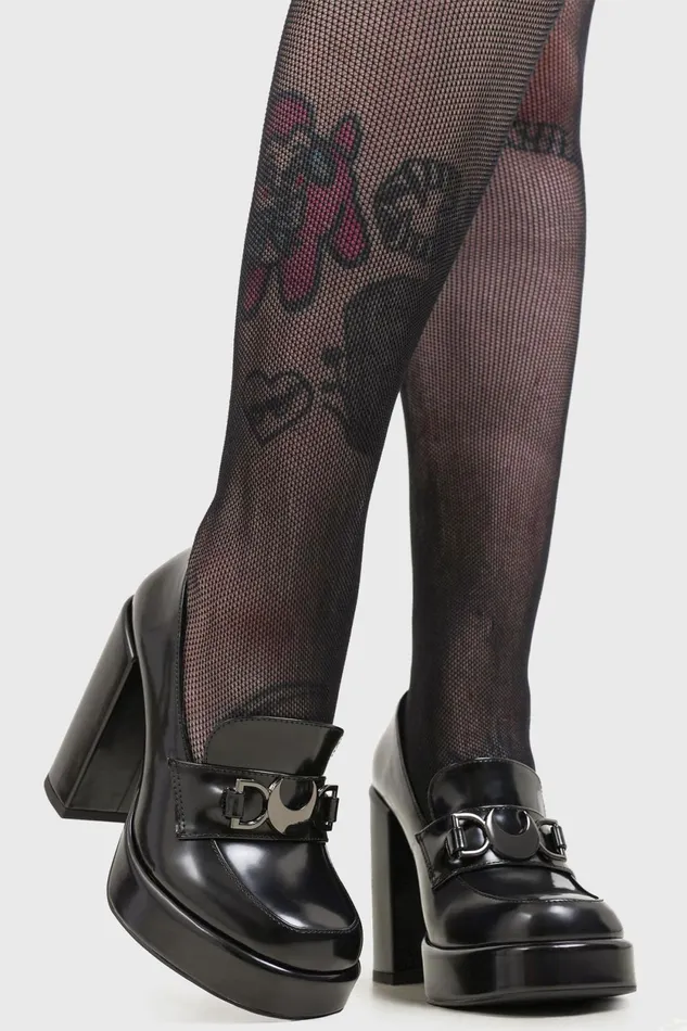 Women Heels Killstar Corporate Moonchild Heels