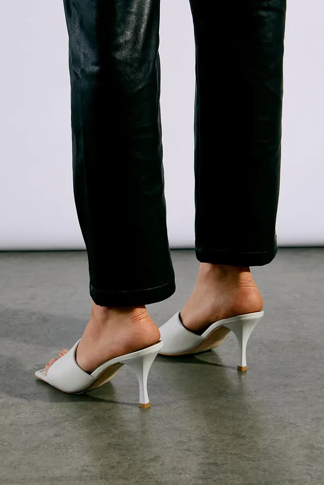 Women Heels Wedges Free People Loren Puffy Heels White