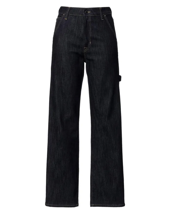 Women High Rise Jada Vintage Workwear Rinsed Jeans Indigo Buffalo David Bitton Wide and Balloon Leg
