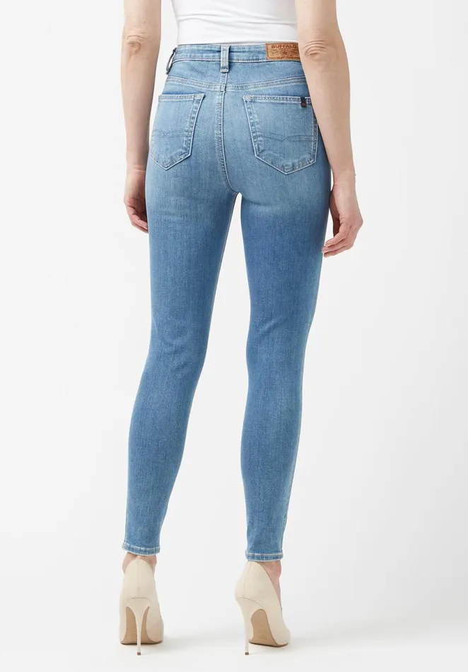 Women High Rise Skinny Skylar Vintage Jeans Light Vintage Buffalo David Bitton High Rise Skinny Skylar
