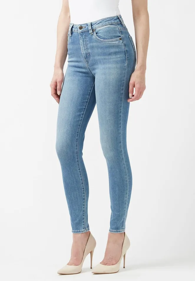 Women High Rise Skinny Skylar Vintage Jeans Light Vintage Buffalo David Bitton High Rise Skinny Skylar