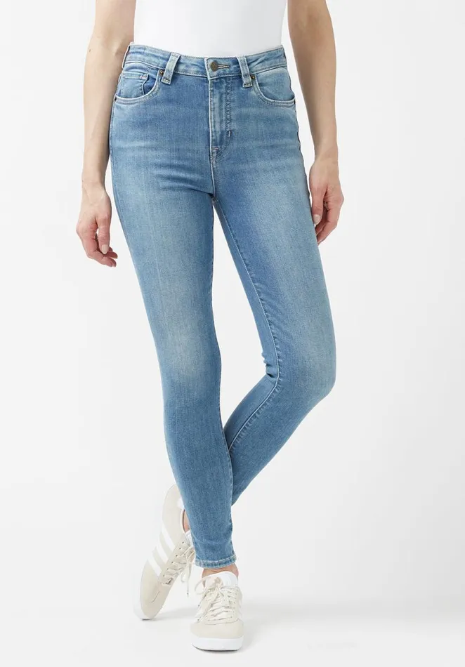 Women High Rise Skinny Skylar Vintage Jeans Light Vintage Buffalo David Bitton High Rise Skinny Skylar
