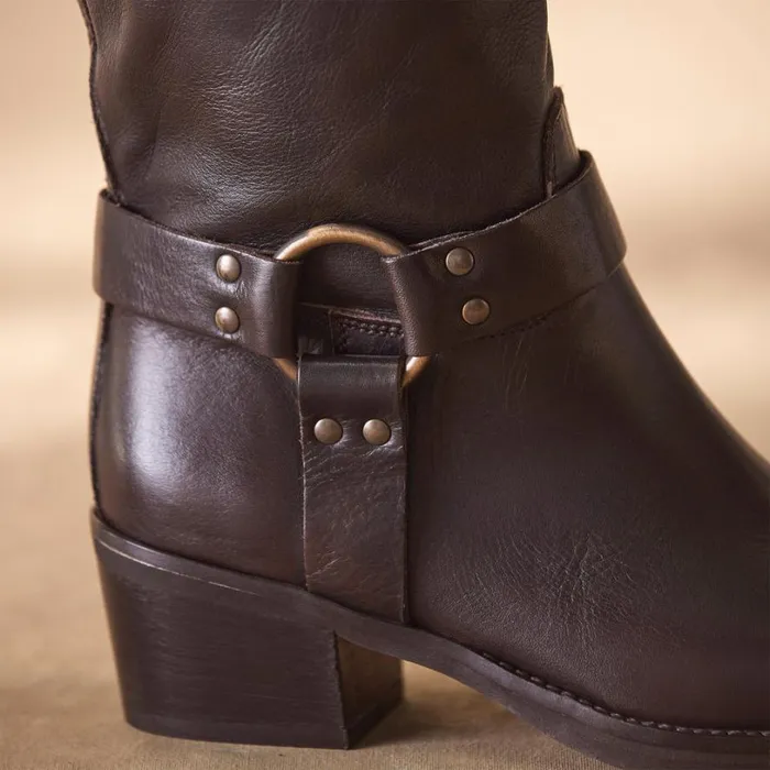 Women Innsbruck Moto Boots Espresso Sundance Catalog Boots