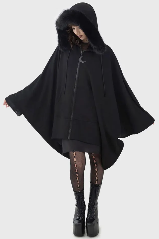 Women Jackets and Coats Killstar Moonlight Rager Cloak