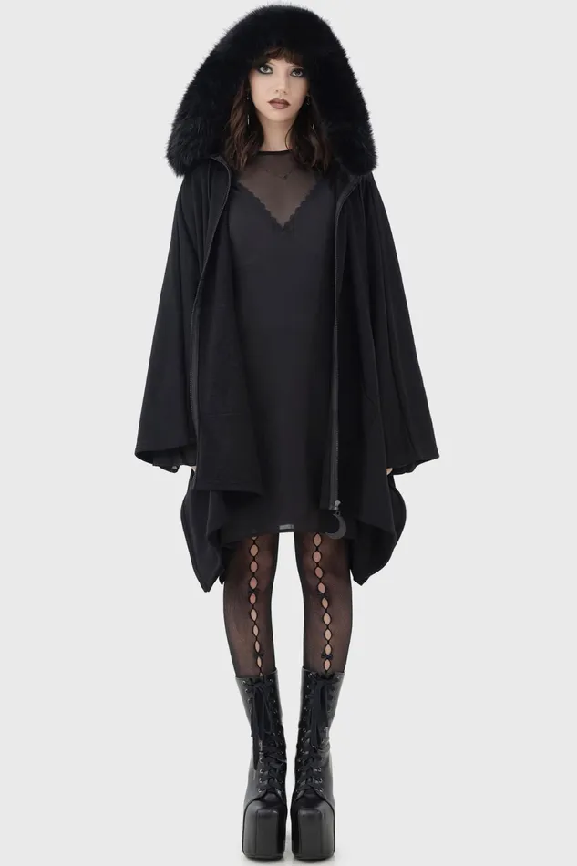 Women Jackets and Coats Killstar Moonlight Rager Cloak