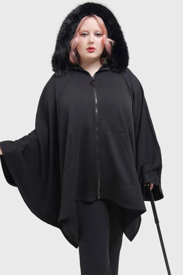 Women Jackets and Coats Killstar Moonlight Rager Cloak
