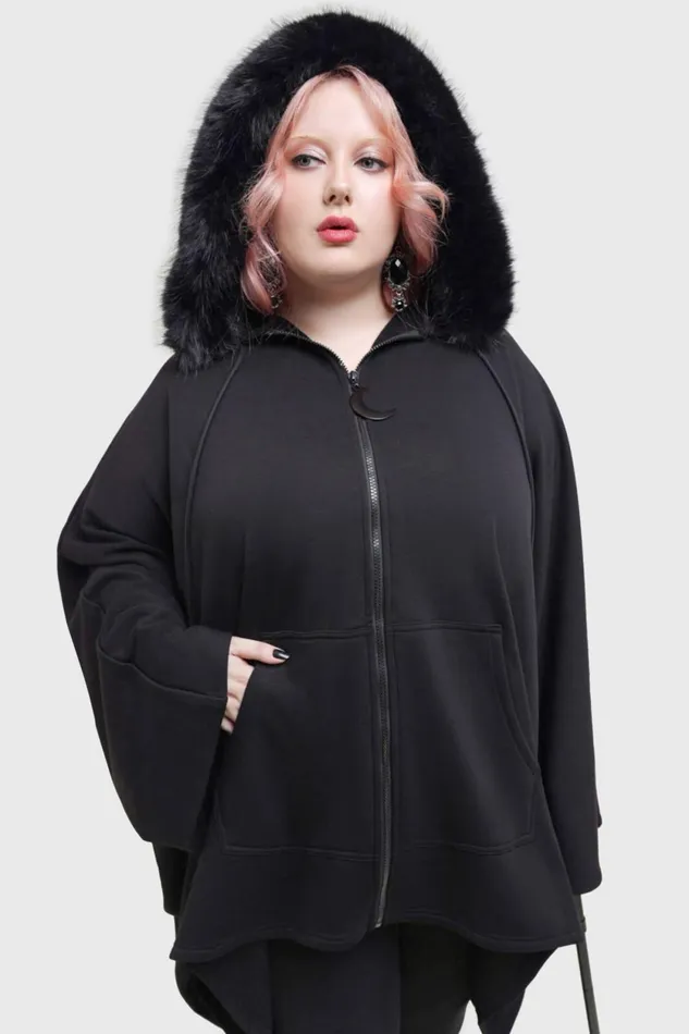 Women Jackets and Coats Killstar Moonlight Rager Cloak