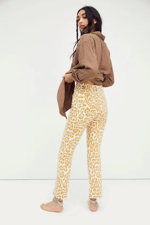 Women Jeans Free People MOTHER The Hustler Ankle Fray Jeans Prowl